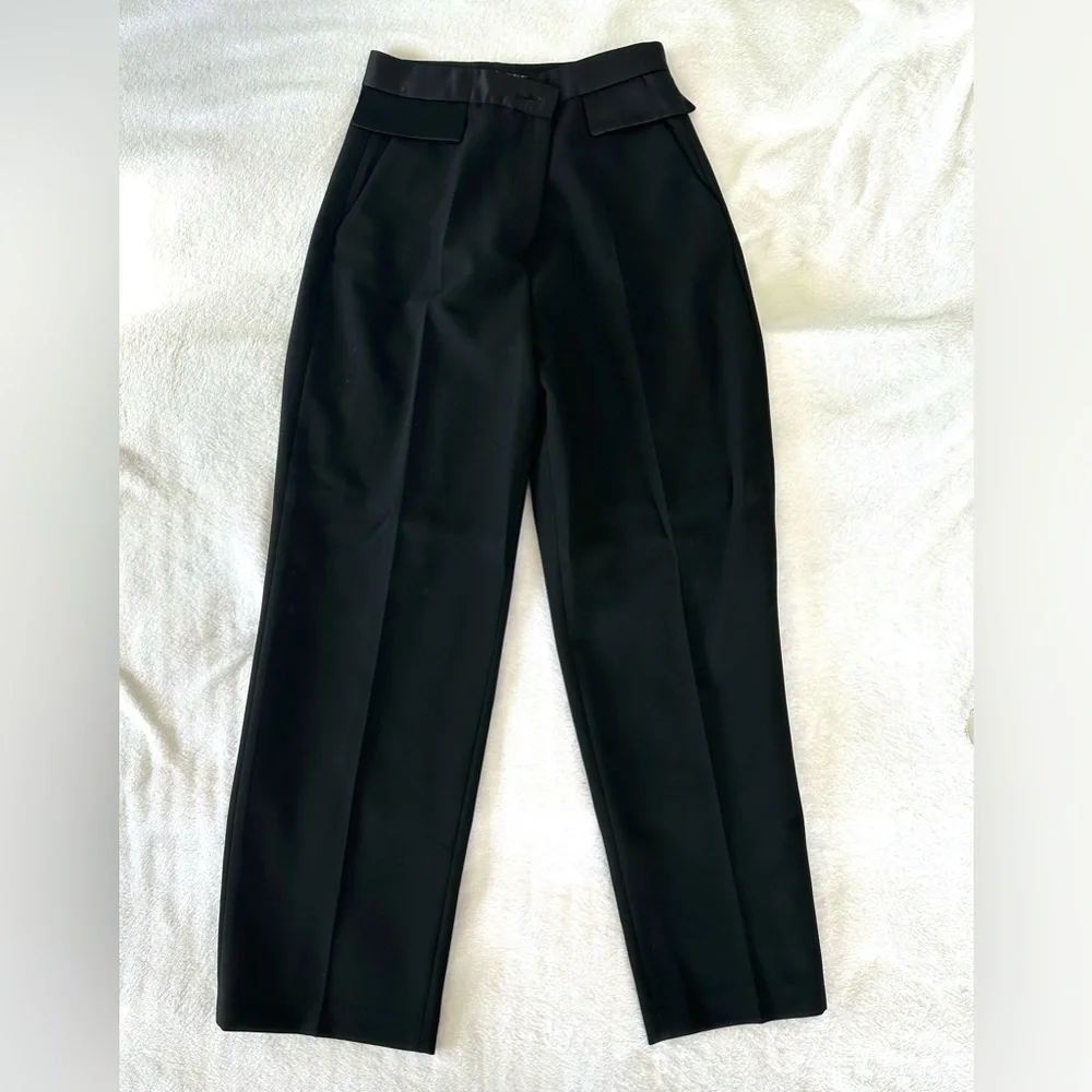 Zara - women’s tuxedo - jacket M - pants L - black - worn once - Picture 9 of 16